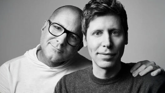 Johnny Ive Sam Altman