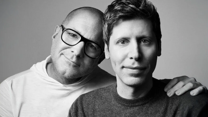 Johnny Ive Sam Altman