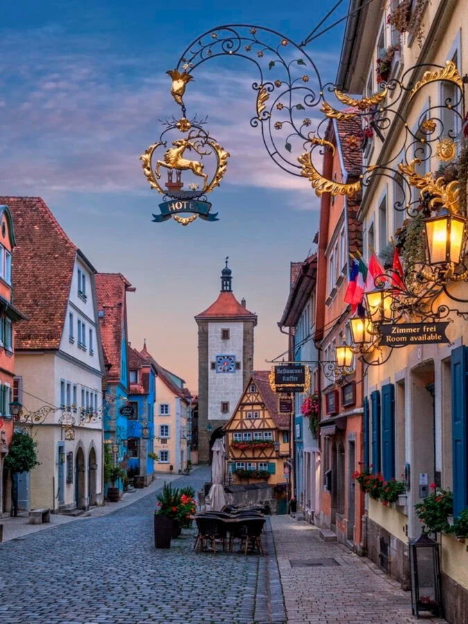 Rothenburg ob der Tauber uno de los pueblos más bonitos de Alemania
