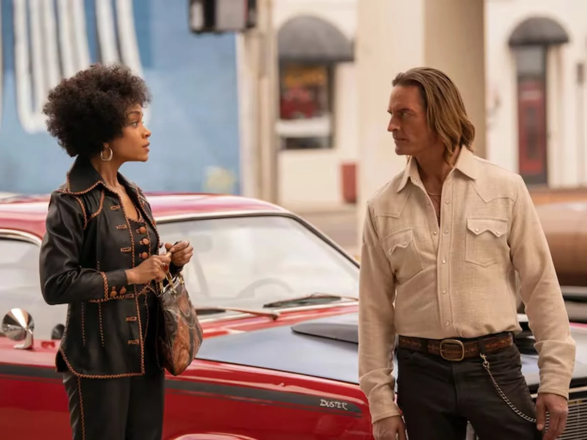 Los actores de la serie Duster de HBO Max Jim Ellis y Nina