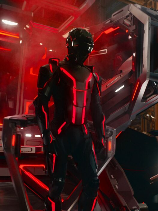 Escena de la película Tron: Ares (2025) de Disney