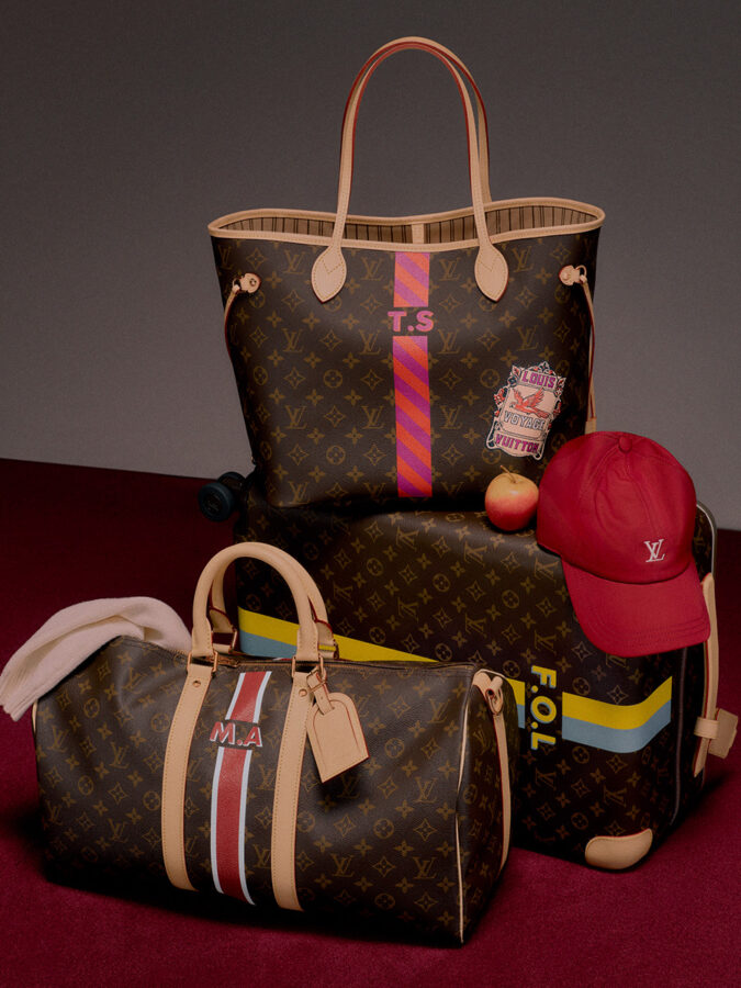 accesorios de Louis Vuitton personalizados con el servicio Mon Monogram