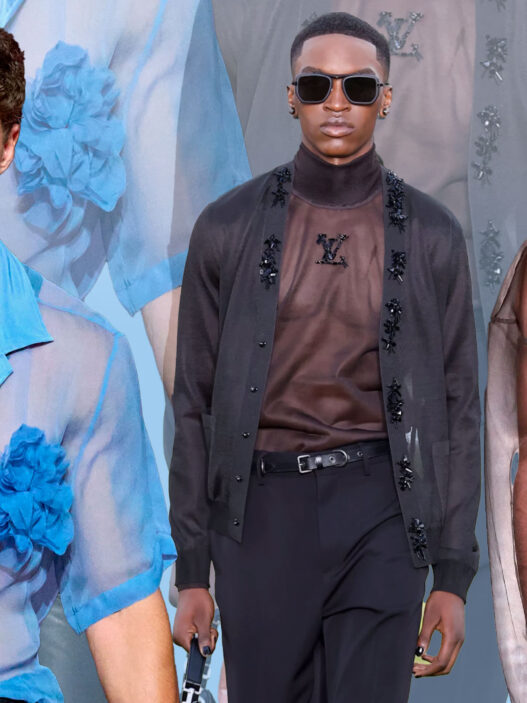 blusas transparentes verano 2025