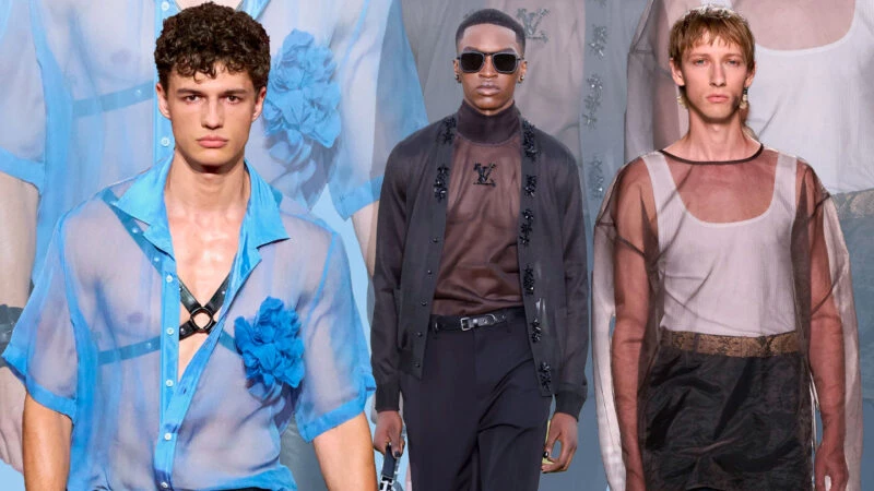 blusas transparentes verano 2025