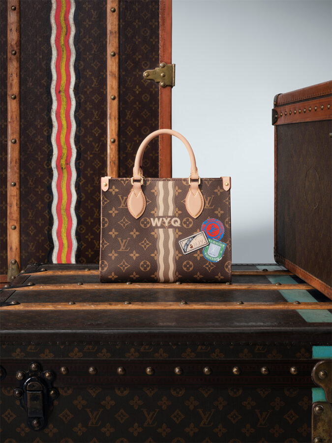 Bolso y maletas de Louis Vuitton personalizados con el servicio Mon Monogram