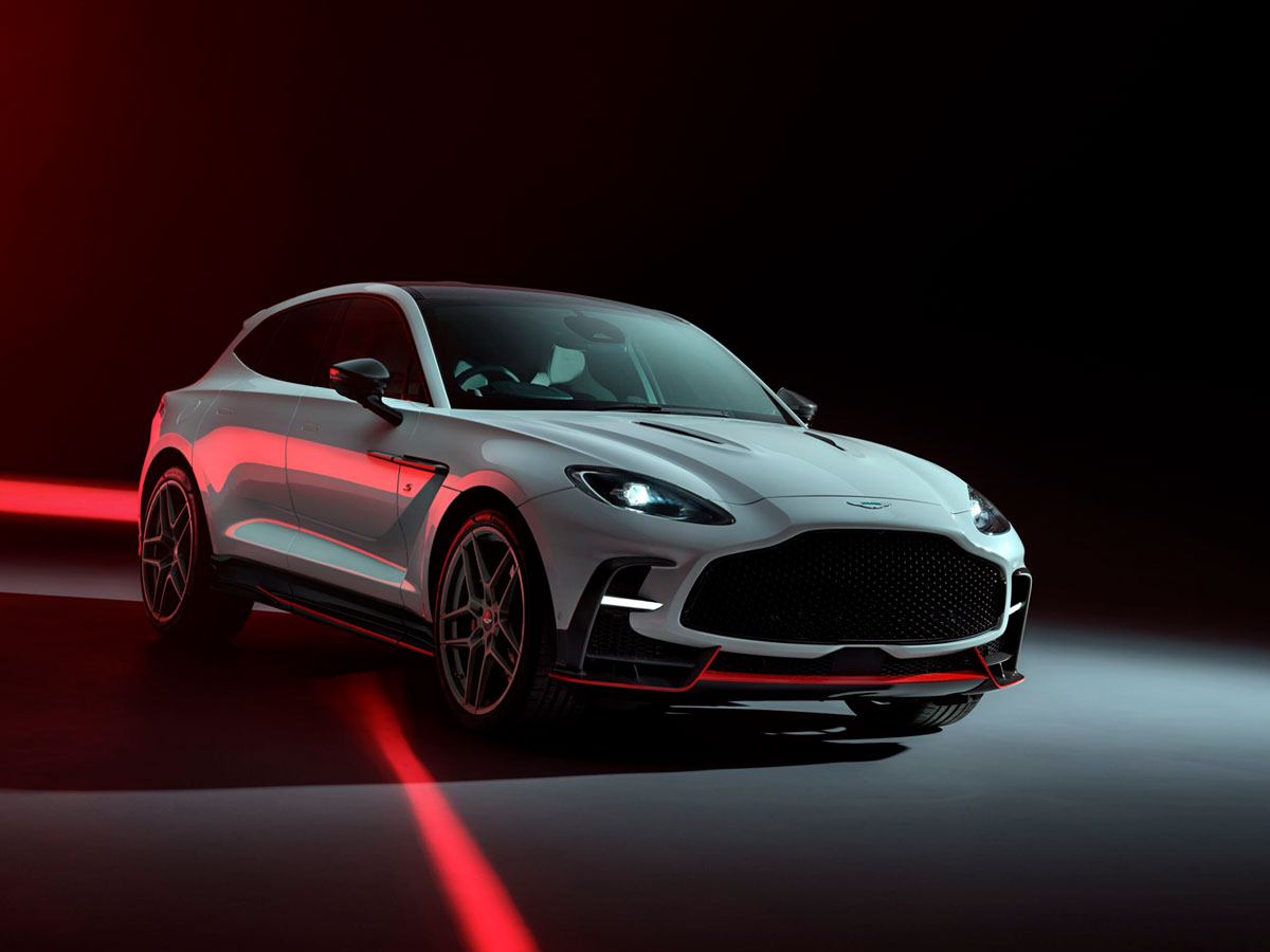 Diseño exterior del nuevo Aston Martin DBX S 2025