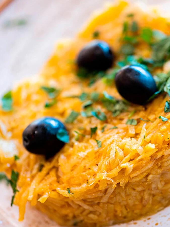 Bacalao a la bras del restaurante D’Bacalhau de Lisboa