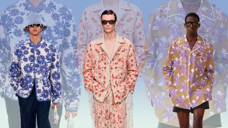 Cómo vestir el estampado de flores para hombre esta primavera verano 2025