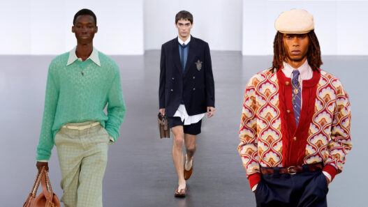 Outfits estilo Preppy hombre 2025 pasarelas