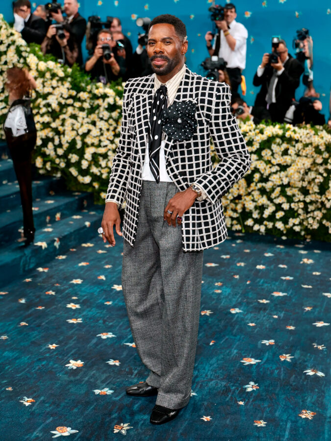 hombres mejor vestidos met gala 2025 Colman Domingo
