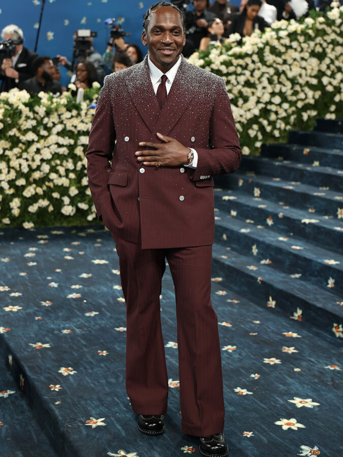 hombres mejor vestidos Met gala 2025 Pusha-T