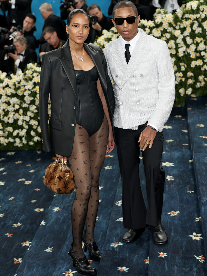 hombres mejor vestidos met gala 2025 Pharrell Williams