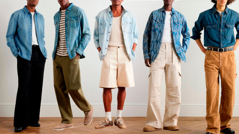 Ideas de outfits para combinar la camisa vaquera de hombre