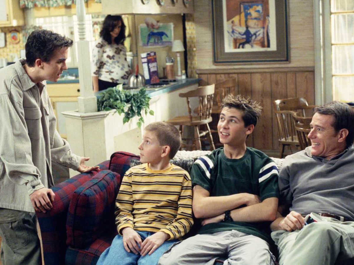 Escena de la familia de Malcolm in the middle