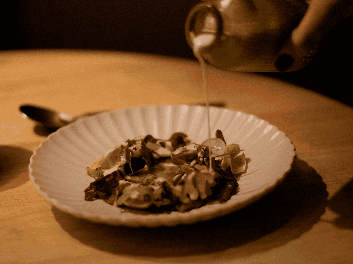 Plato del restaurante Bichopalo de Madrid