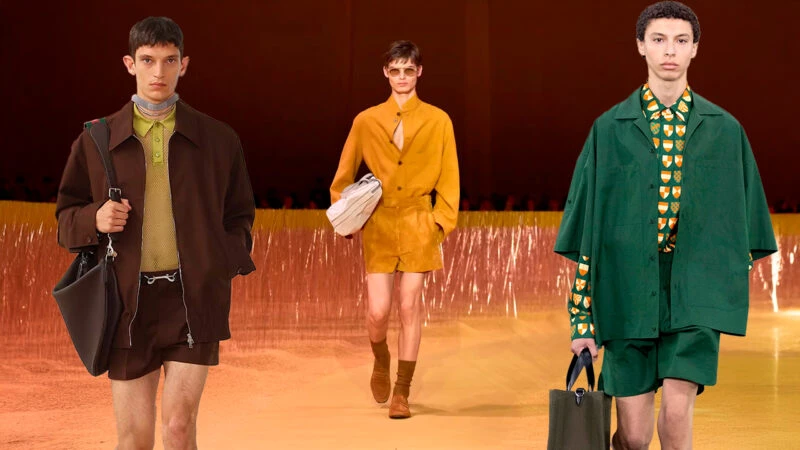 Looks de hombre para combinar los pantalones cortos y la chaqueta temporada verano 2025