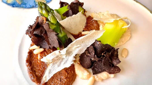Menú degustación del restaurante Alkimia de Barcelona