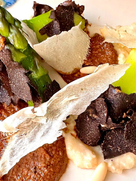 Menú degustación del restaurante Alkimia de Barcelona