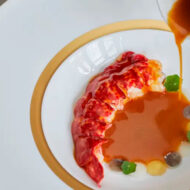 Menú degustación del restaurante Cenador de Amós en Cantabria