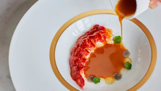 Menú degustación del restaurante Cenador de Amós en Cantabria