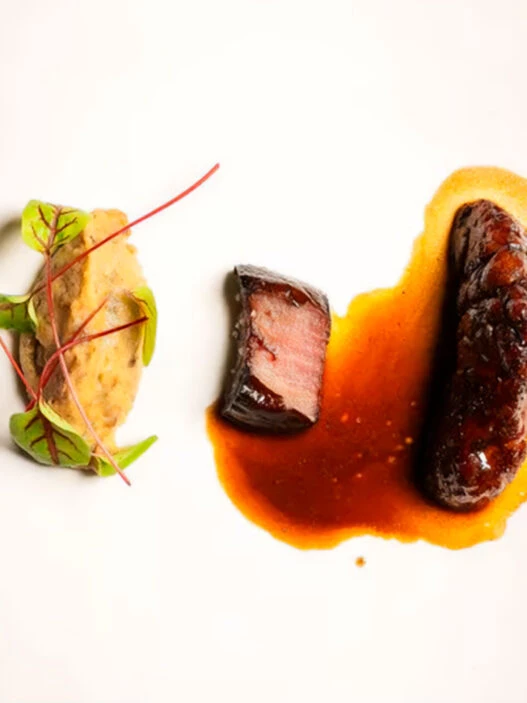 Plato del menú del restaurante El Casals de Sagás