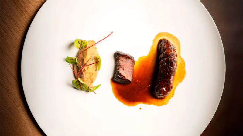 Plato del menú del restaurante El Casals de Sagás