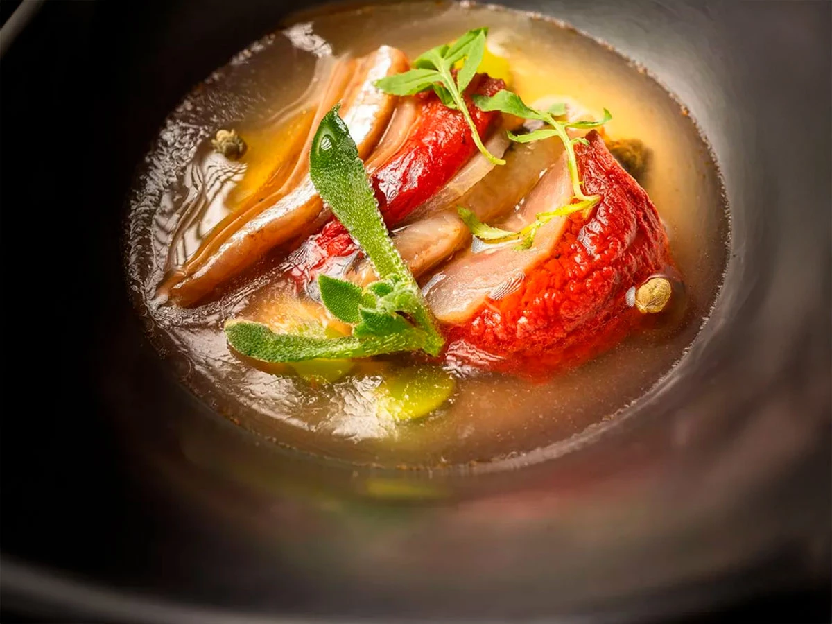 Plato del menú del restaurante Els Casals de Sagás