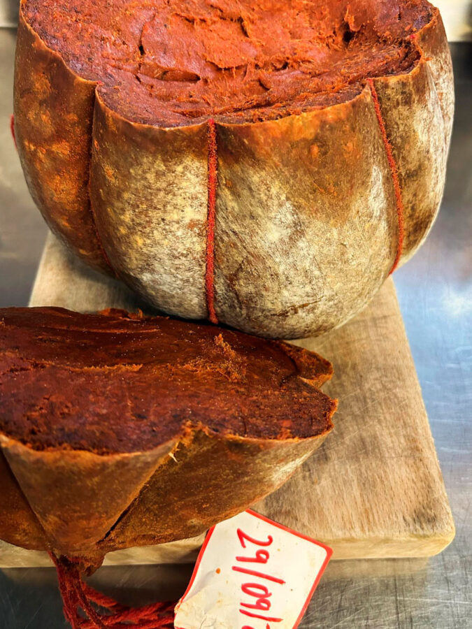 Sobrasada del menú del restaurante Els Casals de Sagás