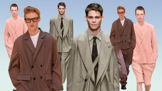 Trajes modernos para hombre verano 2025