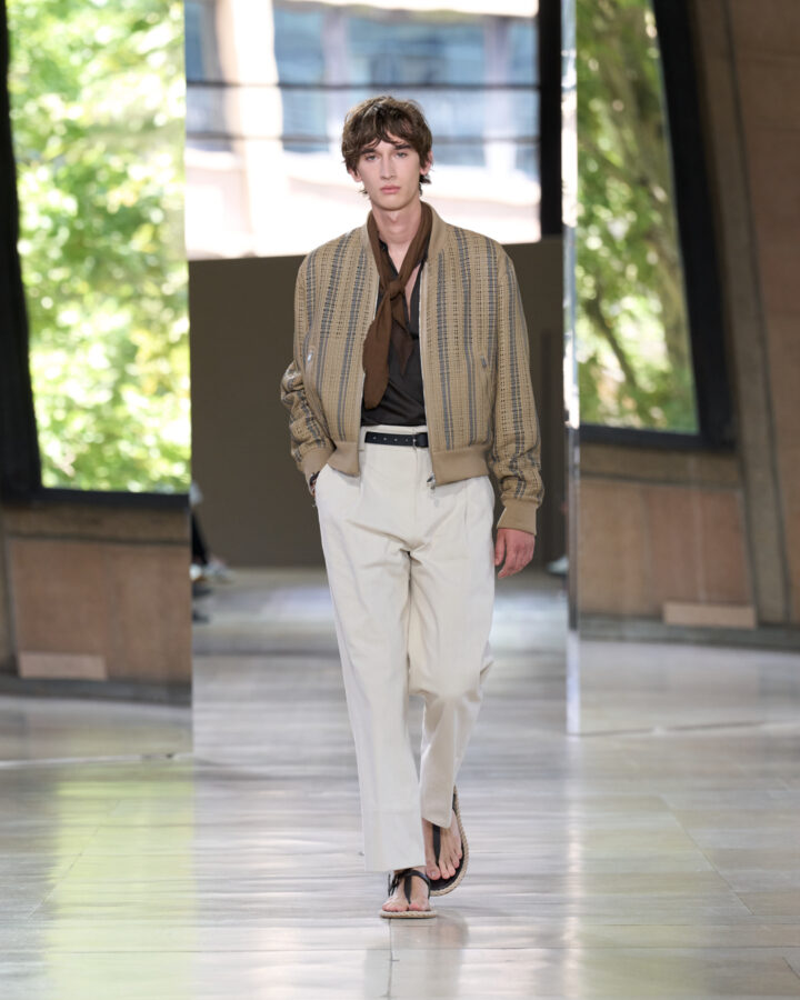 desfile Hermès hombre primavera 2026 look 7