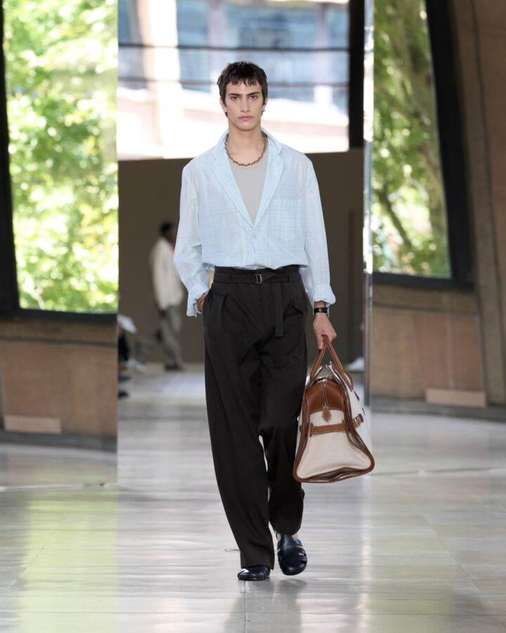 desfile Hermès hombre primavera 2026 look 22