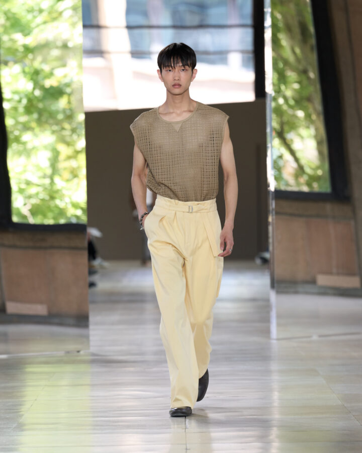 desfile Hermès hombre primavera 2026 look 27