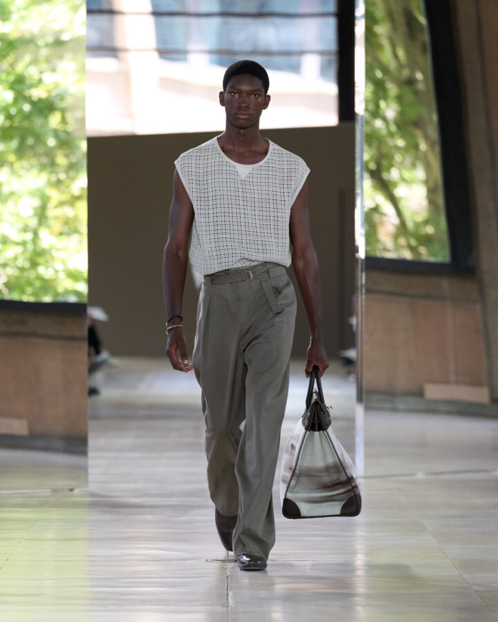 desfile Hermès hombre primavera 2026 look 38