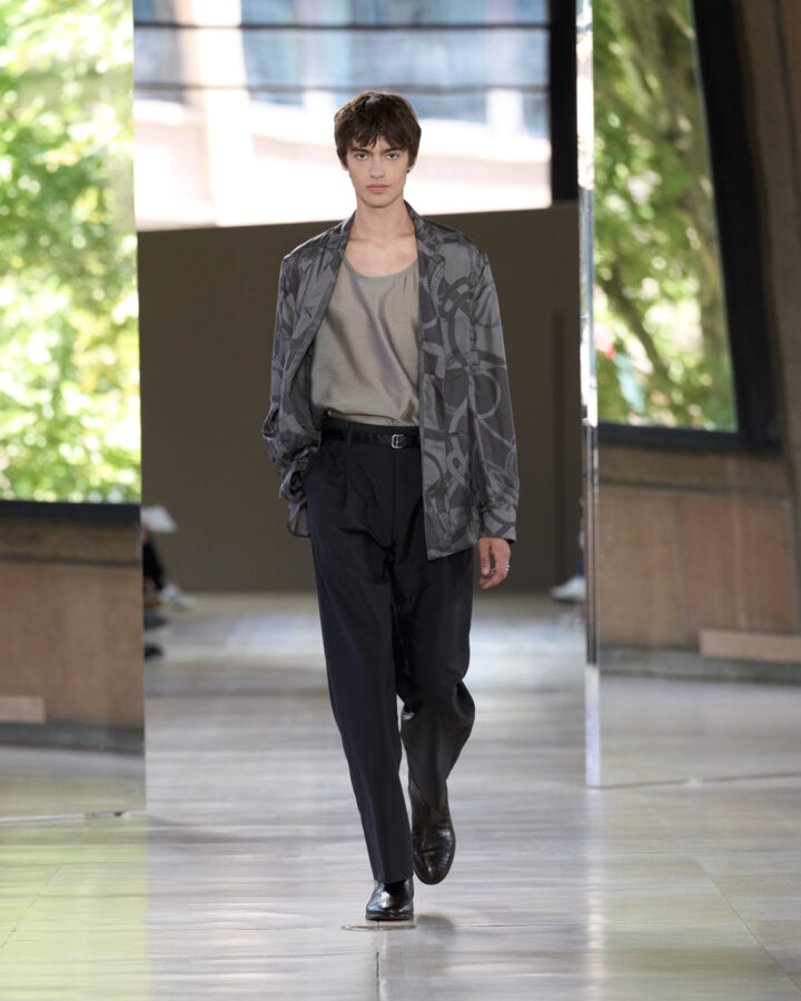 desfile Hermès hombre primavera 2026 look 44