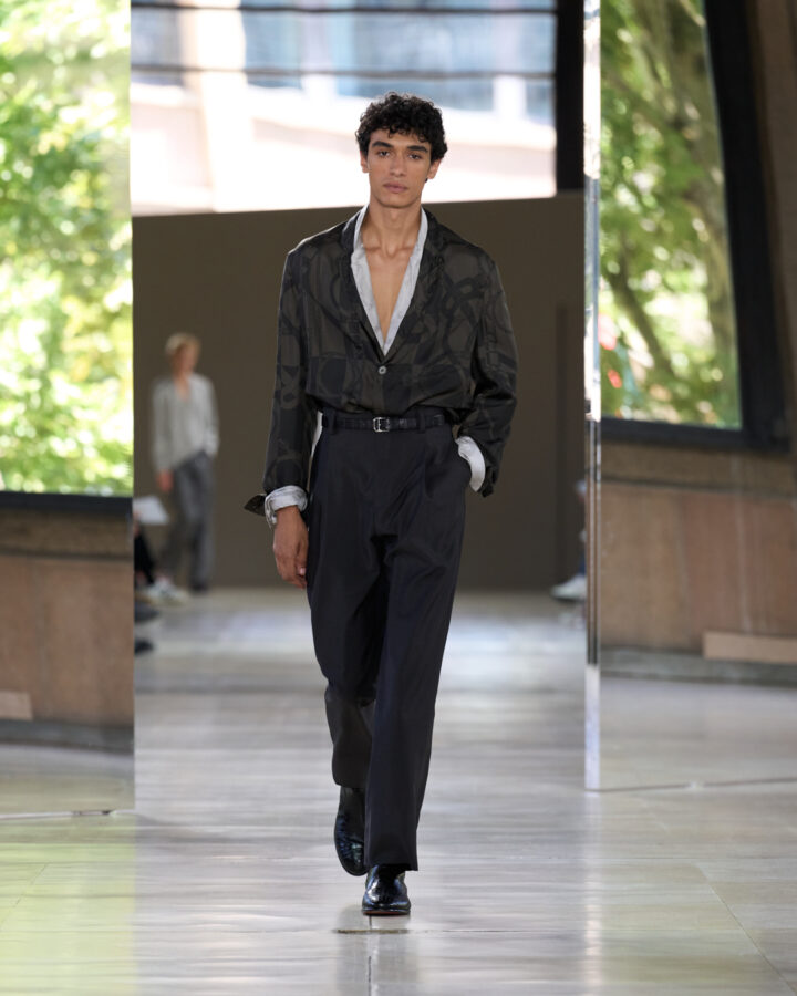 desfile Hermès hombre primavera 2026 look 46