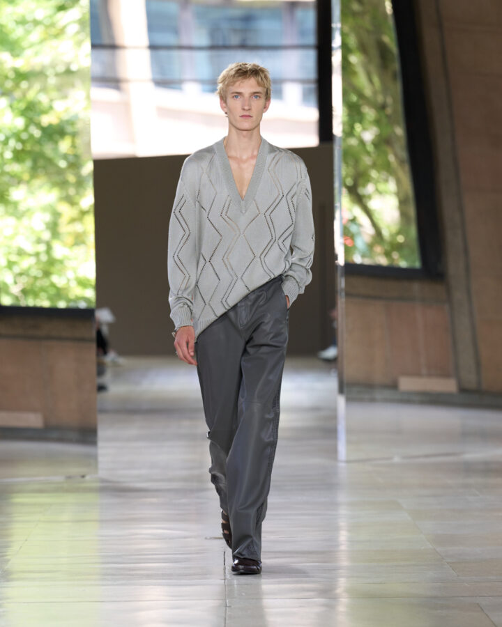 desfile Hermès hombre primavera 2026 look 48