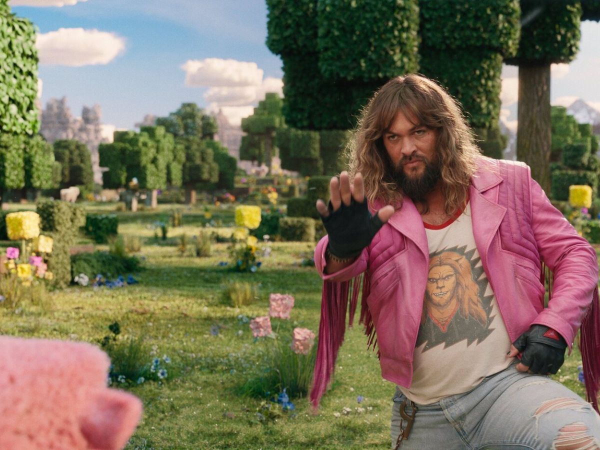 Jason Momoa en Una película de Minecraft