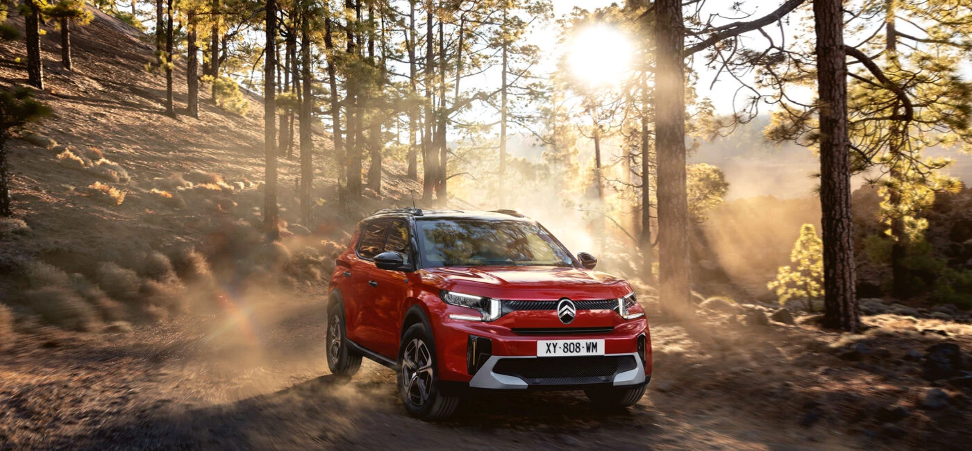 Nuevo Citroën C3 Aircross rojo
