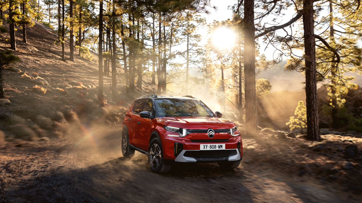 Nuevo Citroën C3 Aircross rojo
