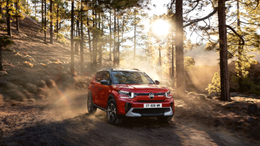 Nuevo Citroën C3 Aircross rojo