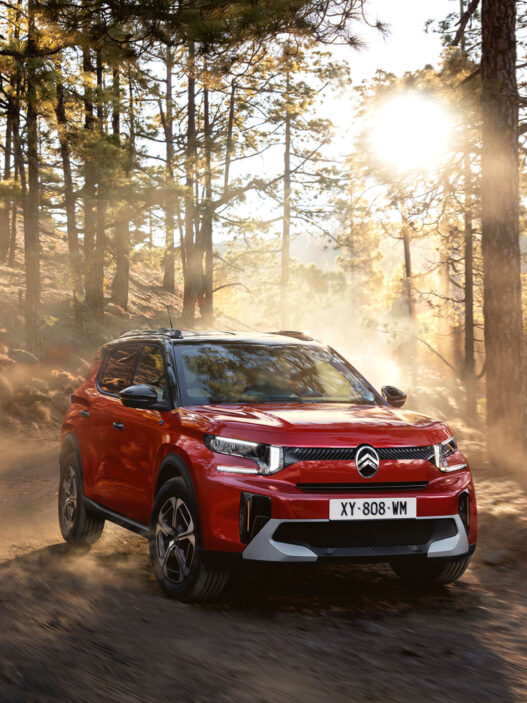 Nuevo Citroën C3 Aircross rojo
