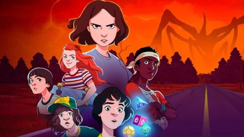 serie animada Strangers Things