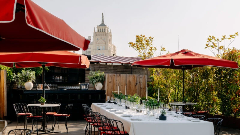 Azotea Ático Restaurante & Terraza hotel The Principal Madrid