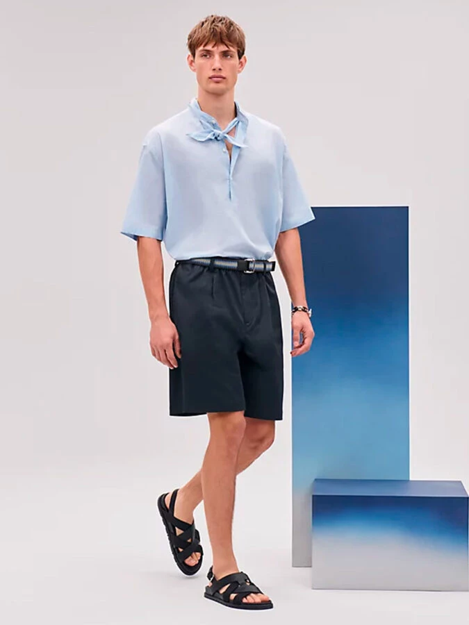 Look Hermès hombre primavera verano 2025