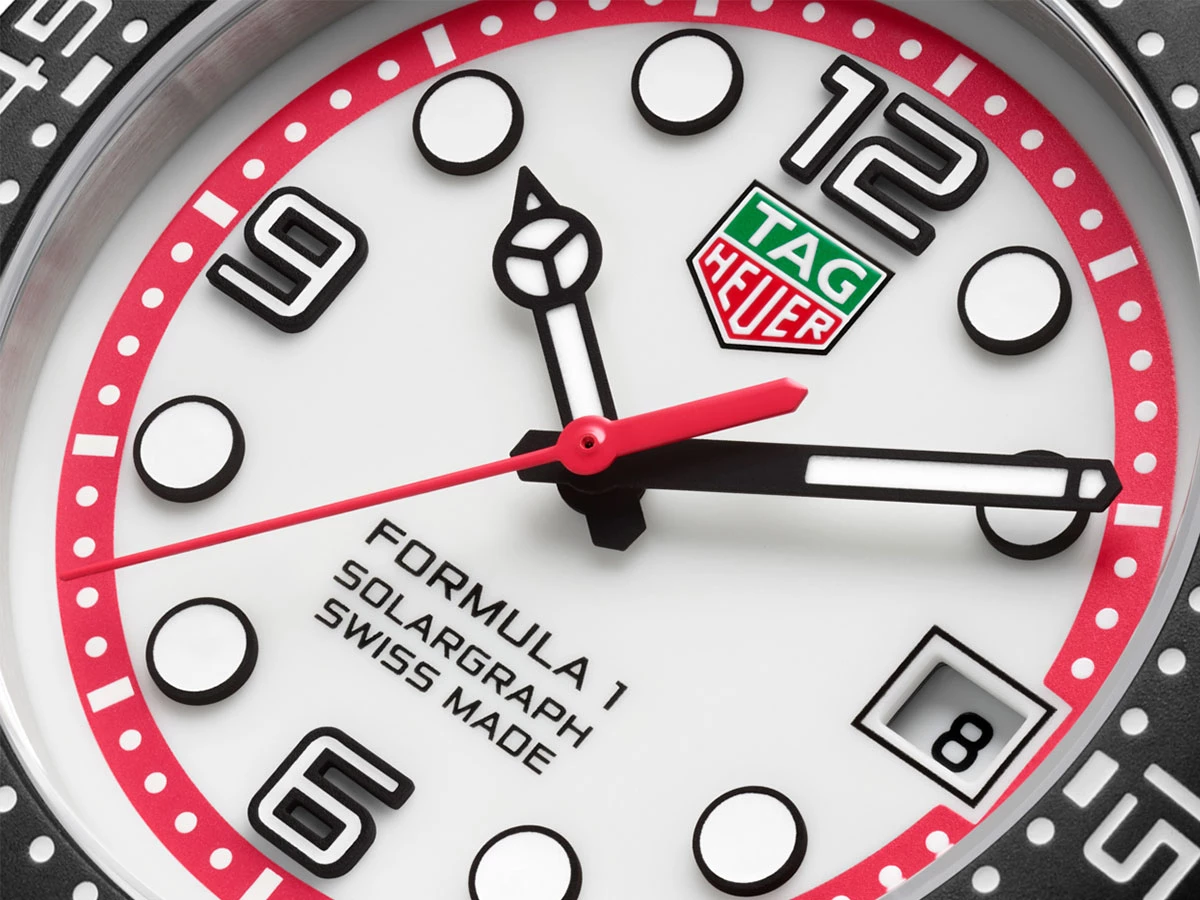 Esfera del TAG Heuer Fórmula 1