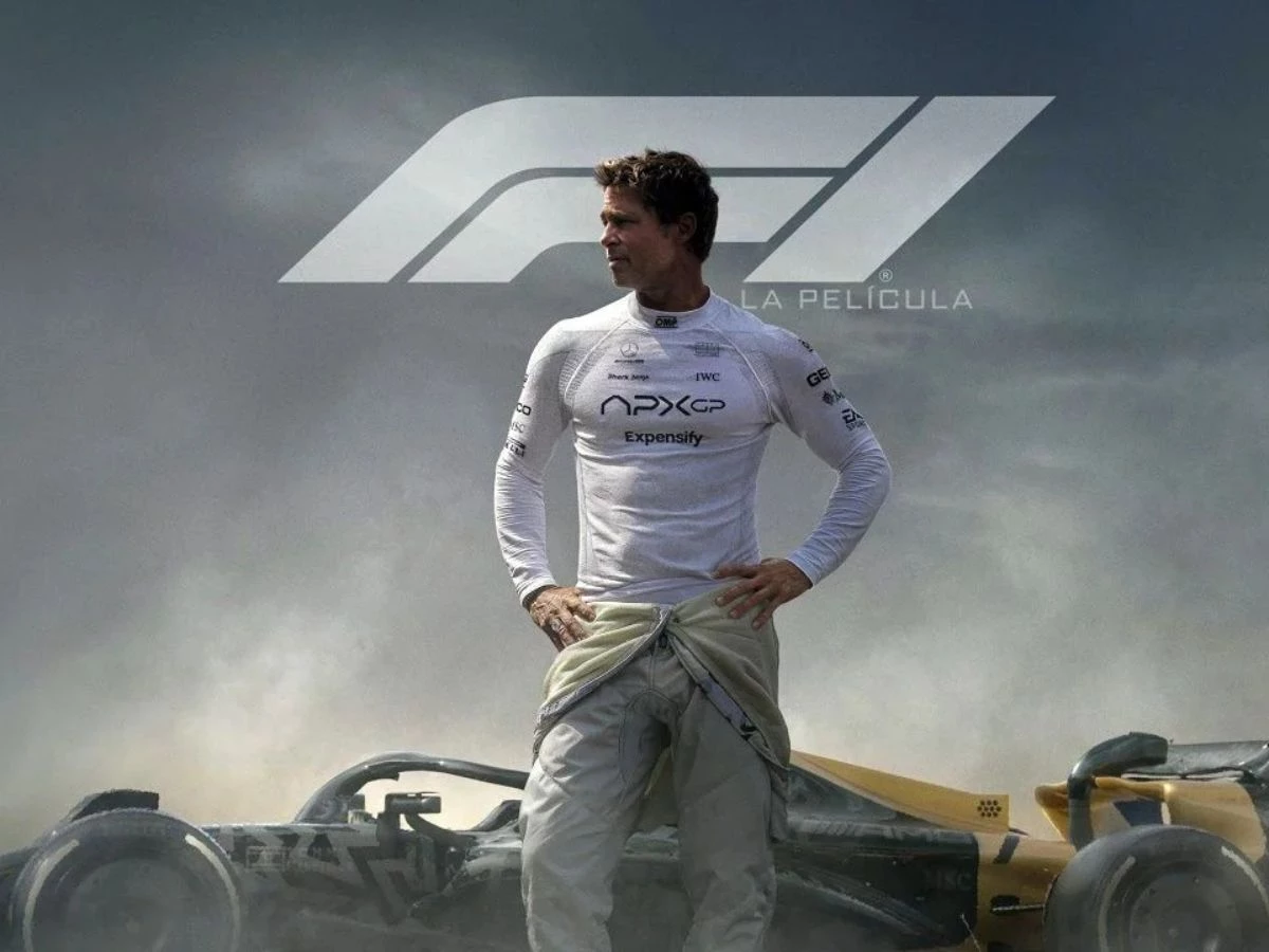 F1 la película Brad Pitt cartel