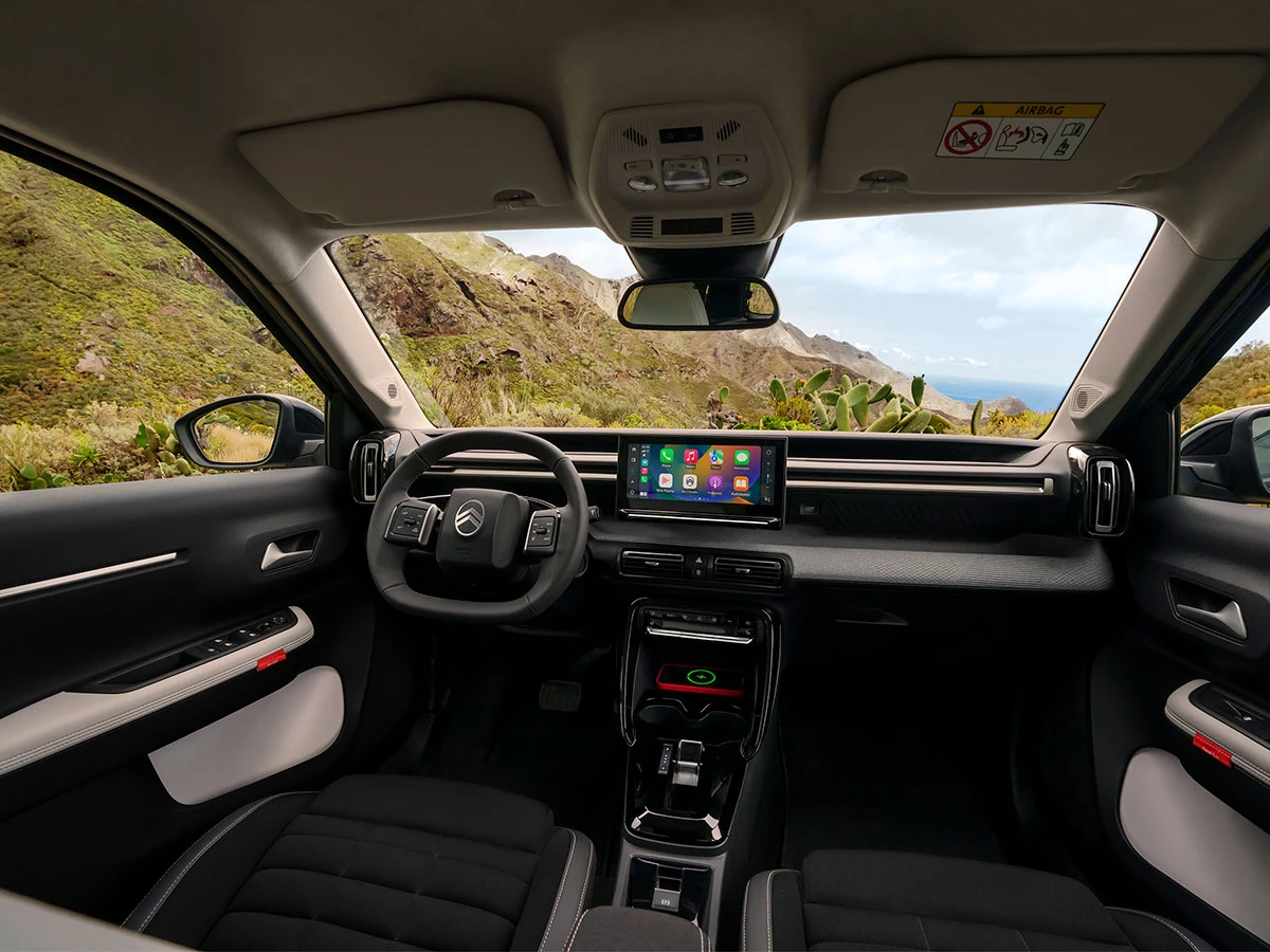 Asiento del conductor del nuevo Citroën C3 Aircross.