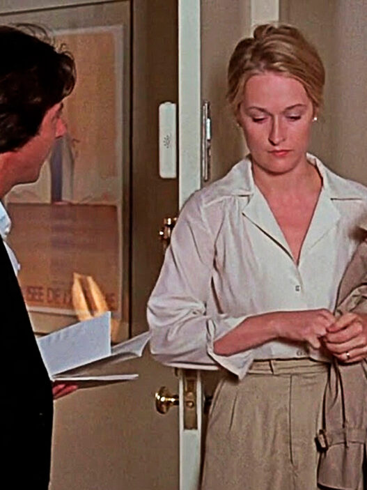 Escena de la película Kramer contra Kramer que trata el divorcio