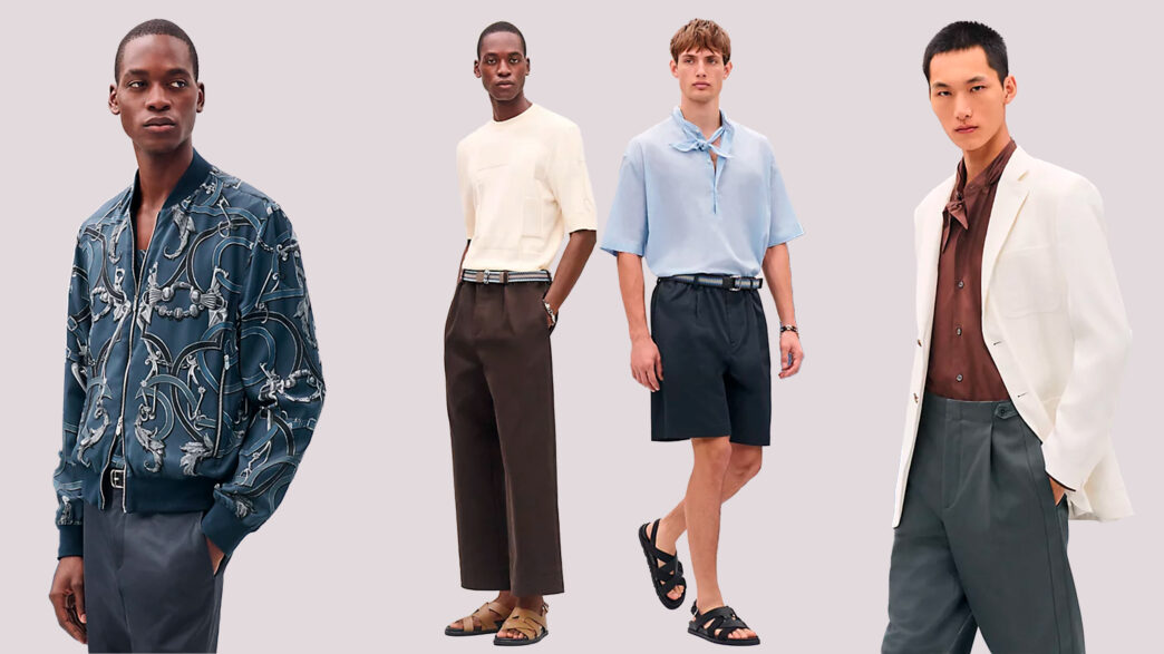 Looks Hermès hombre primavera verano 2025