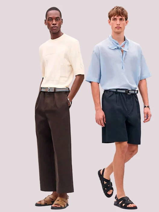 Looks Hermès hombre primavera verano 2025
